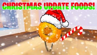 SECRET STAYCATION  CHRISTMAS UPDATE FOODS [upl. by Tavish66]