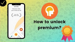 How to unlock premium on Lumosity  Lumosity Tips [upl. by Estelle]