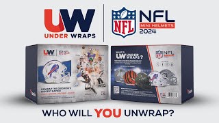 UnderWraps 2024 NFL Mini Helmets [upl. by Bois224]