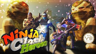 BANZAAAI  Ninja Clash Heroes — Y8 Games [upl. by Eninnaj931]