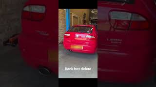 Back box delete 18t AUQ Mk1 leon [upl. by Asilat]