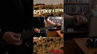 SYSTEM OF A DOWN  Science bass cover shorts soad bass cover [upl. by Shawn412]