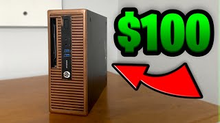 How I Built a 100 Gaming PC… Thats Actually GOOD [upl. by Ramirolg]