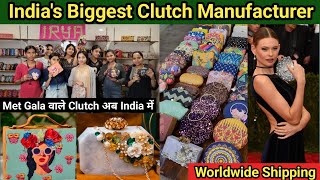 Exclusive Modern Ladies Clutch Collection 2023  Premium Quality Ladies Clutches Manufacturer Delhi [upl. by Allina]