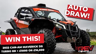 WIN THIS 2022 CANAM MAVERICK DS TURBO RR  £1000 OR £16000 [upl. by Suzzy]