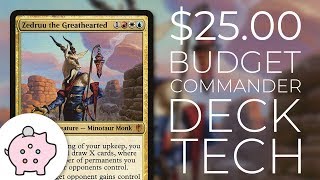 Zedruu the Greathearted  EDH Budget Deck Tech 25  Control  Magic the Gathering  Commander [upl. by Aittam]