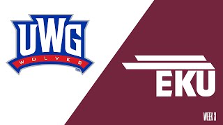 EKU Football  Week Three Press Conference [upl. by Pentheas]