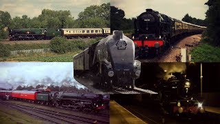 The Best of British Steam Trains 2017 [upl. by Yeca734]