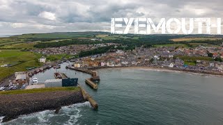 Eyemouth Berwickshire Scotland  Cinematic Drone 4K [upl. by Nuahs]