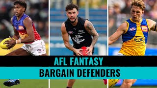 AFL Fantasy 2024 Bargain Defenders [upl. by Adiell]