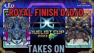 Royal Finish DDD Deck takes on the Duelist Cup Dec 2023 YuGiOh Master Duel [upl. by Shane]