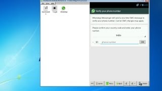 Installing WhatsApp on PC with YouWave [upl. by Jacobah]