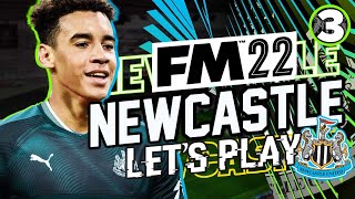 FM22 Newcastle United  Episode 3 ONE MAN ARMY  Football Manager 2022 Lets Play [upl. by Ariadne356]