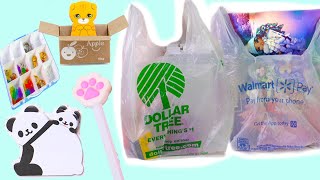 Shopping Haul  Stationery  Dollar Tree Store  Walmart  Barbie [upl. by Novaj817]