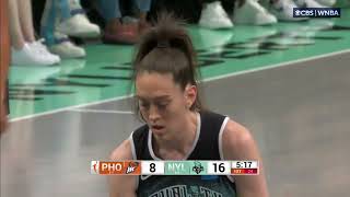 BREANNA STEWART VS PHX 28 PTS 61823 [upl. by Kcirdor]