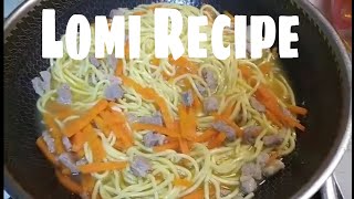 lomi recipe panlasang pinoy  Jennifer Recarse [upl. by Lednek]