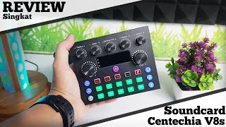 REVIEW Soundcard V8s Centechia  Jernih Sekaleeh Suaranya [upl. by Venice]