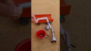 mini hand pump ideas diy mini motor water pump science project🥰 [upl. by Karalynn]