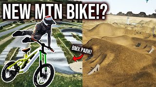 RIDING A LITERAL MOUNTAIN BIKE IN MX BIKES INSANE [upl. by Wilda]