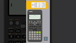 How to Find Determinant of Matrix  Casio fx991ES Scientific Calculator  Array  Value  ExamTips [upl. by Nahtiek]