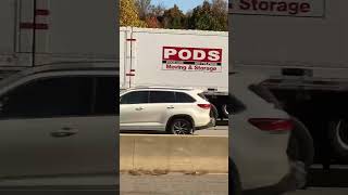 Red Pods Freightliner Cascadia in Germantown Md on 102324 [upl. by Sander]