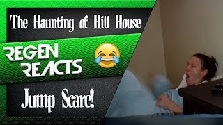 The Haunting of Hill House Scariest Moment Jump Scare Reaction [upl. by Procter398]