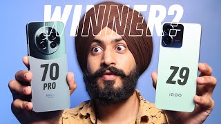 Best 5G Phone Under ₹20000  iQOO Z9 vs Realme Narzo 70 Pro [upl. by Mingche]