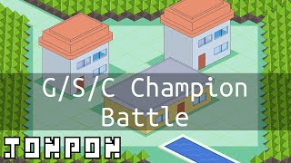 Pokemon GSC  Champion Battle Theme  Famitracker [upl. by Gnet]