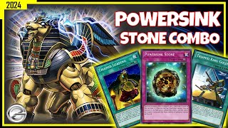 TRIAMID DECK COMBO WITH POWERSINK STONE  Android Gameplay July 2024  Yugioh Duel Links [upl. by Jenica]