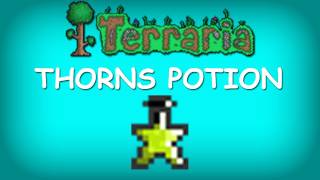 Terraria  Thorns Potion [upl. by Ahsimal]