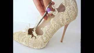 How To Revamp Shoes With Fabric Youtube Noir [upl. by Alain]