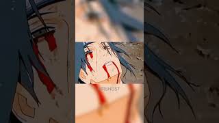 Itachi death scene 😭🥺  mr8host itachi naruto sasuke anime emotional song music trending [upl. by Cello676]