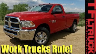 2017 Ram HD 2500 Tradesman Review Why Work Trucks Rule [upl. by Atreb]