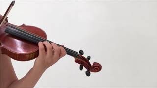 Unterrichtshilfe G F Händel aus der Feuerwerksmusik 13 Lage Violine langsam [upl. by Eizzil]