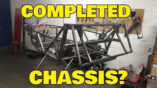 Locost 7 Kit Car FULL BUILD  Episode 10  FINISHING THE FRAME Project 7UP [upl. by Amlus]