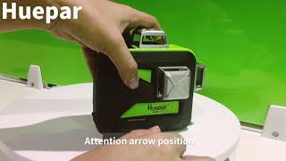 Battery installation precautions for the Huepar 603CG [upl. by Talbot]