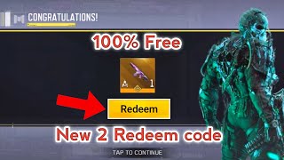 Today 2 New Redeem code codm 2024  Call Of duty Mobile Redeem code  cod Mobile Redeem code 2024 [upl. by Atteve]