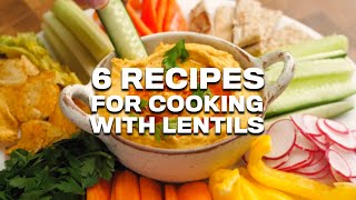 How to Cook with Lentils Protein Packed Vegan Recipes [upl. by Kantor473]