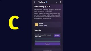 The Gateway by TON  Tapswap Code  Meet TapSwap amp find out Top Crypto Conferences in 20242025 [upl. by Chard]