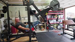 Bells of Steel Hydra Lever Arms Leg Press Test [upl. by Zolly]