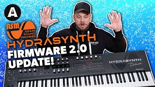 New Features for the ASM Hydrasynth  Firmware Update 20 [upl. by Iverson368]