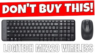 Logitech MK220  Wireless Keyboard Mouse Combo  Wireless Keyboard and Mouse Connect to PC [upl. by Treve]