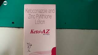 KetoAZ Lotion BenefitsUsesSide Effects  Ketoconazole  Zinc Pyrithione keto az lotion shampoo [upl. by Dempsey444]