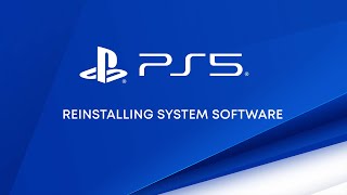 Reinstalling System Software on a PS5 console [upl. by Duval412]