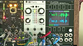 Two Modules Mutable Instruments Marbles  Plaits [upl. by Alleuqram]