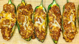 The Best Jalapeño Poppers Recipe  How to Make Cheesy Chorizo Bacon Ranch Jalapeno Poppers [upl. by Elehcin]