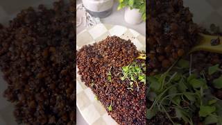 4 INGREDIENT POPULAR LENTIL DISH recipe viralvideo vegan [upl. by Ecined265]