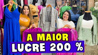 ROUPAS FEMININAS ESTILO MODINHA NA FÁBRICA DE ATACADO EM GOIÂNIA [upl. by Lurline]