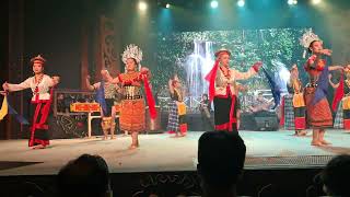 Traditional dancing at Sarawak Cultural Village [upl. by Kaylyn872]