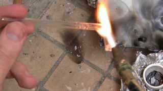 Having fun with oxyacetylene torch [upl. by Fitting]